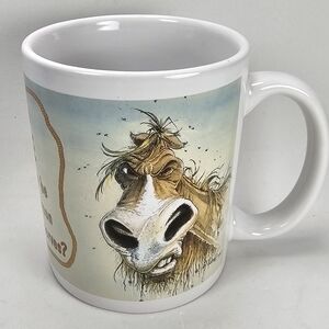Leanin’ Tree gift mug Horse on my nerves 1993 by Ben Crane MGW282